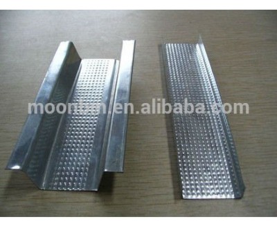 galvanized furring channel used for drywall partition and ceiling system